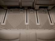 Nissan Pathfinder 2013-2014 - Коврики резиновые, задние, 3 ряд, бежевые (WeatherTech) фото, цена