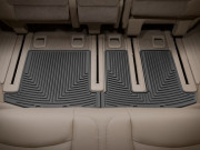 Nissan Pathfinder 2013-2014 - Коврики резиновые, задние, 3 ряд, черные (WeatherTech) фото, цена