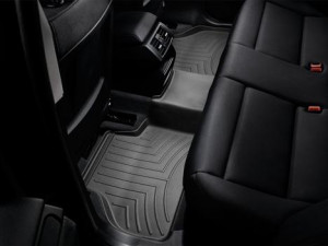 BMW X4 2014-2018 - Коврики резиновые с бортиком, задние, черные (WeatherTech) фото, цена