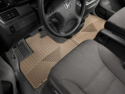 Honda Odyssey 2005-2010 - Коврики резиновые, передние, бежевые (WeatherTech) фото, цена