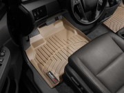 Honda Odyssey 2010-2017 - Коврики резиновые с бортиком, передние, бежевые (WeatherTech) фото, цена
