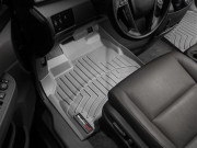 Honda Odyssey 2010-2017 - Коврики резиновые с бортиком, передние, серые (WeatherTech) фото, цена