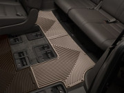 Honda Odyssey 2010-2017 - Коврики резиновые, задние, 3 ряд, бежевые (WeatherTech) фото, цена