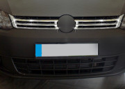 Volkswagen Caddy 2010-2015 - Хромированные накладки на решетку, к-т 2 шт (OMSA) фото, цена