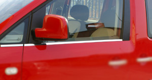 Volkswagen Caddy 2010-2015 - Хромированная накладка на стекло, нижняя, к-т 4 шт  (OMSA)  фото, цена