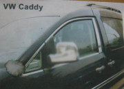 Volkswagen Caddy 2010-2015 - Хромированные накладки на стекло, верхние, к-т 6 шт  (OMSA)  фото, цена
