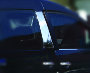 Volkswagen Caddy 2010-2015 - Хромированные накладки на стойки, к-т 2 шт (OMSA)  фото, цена