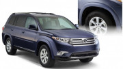 Toyota Highlander 2010-2013 - Расширители колесных арок, к-т 4 шт (Bushwacker) OE Style. фото, цена