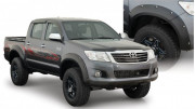 Toyota Hilux 2010-2015 - Расширители колесных арок к-т 4 шт (Bushwacker) Pocket Style. фото, цена