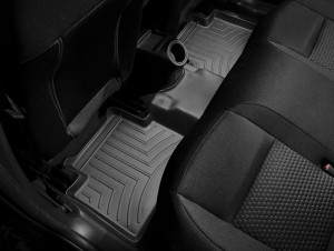 Alfa Romeo Giulietta 2011-2019 - Коврики резиновые с бортиком, задние, черные (WeatherTech) фото, цена