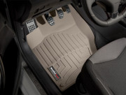 Citroen C4 2014-2016 - Коврики резиновые с бортиком, передние, бежевые (WeatherTech) фото, цена