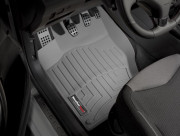 Citroen C4 2014-2016 - Коврики резиновые с бортиком, передние, серые (WeatherTech) фото, цена