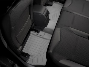 Citroen C4 2014-2016 - Коврики резиновые с бортиком, задние, серые (WeatherTech) фото, цена