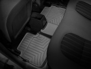 Fiat Idea 2010-2015 - Коврики резиновые с бортиком, задние, черные (WeatherTech) фото, цена