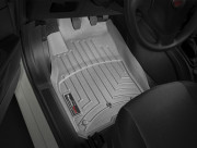 Fiat Grande Punto 2010-2015 - Коврики резиновые с бортиком, передние, серые (WeatherTech) фото, цена
