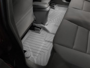 Honda Insight 2010-2015 - Коврики резиновые с бортиком, задние, серые (WeatherTech) фото, цена