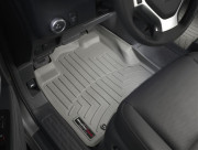 Honda Ridgeline 2006-2012 - Коврики резиновые с бортиком, передние, серые (WeatherTech) фото, цена