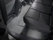 Honda Ridgeline 2006-2012 - Коврики резиновые с бортиком, задние, 2-3 ряд, серые (WeatherTech) фото, цена