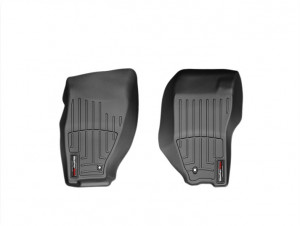 Jeep Liberty 2008-2013 - Коврики резиновые с бортиком, передние, черные (WeatherTech) фото, цена