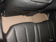 Nissan Murano 2002-2008 - Коврики резиновые с бортиком, задние, бежевые (WeatherTech) фото, цена