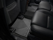 Volvo XC90 2003-2015 - Коврики резиновые, задние, 2 ряд, черные (WeatherTech) фото, цена