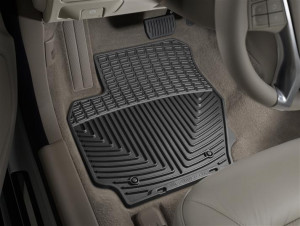 Volvo S80 2010-2018 - Коврики резиновые, передние, черные (WeatherTech) фото, цена
