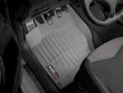Citroen DS4 2014-2016 - Коврики резиновые с бортиком, передние, серые (WeatherTech) фото, цена