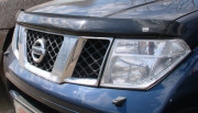 Nissan Pathfinder 2005-2010 - Дефлектор капота (мухобойка) темный (EGR) фото, цена