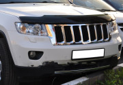 Jeep Grand Cherokee 2011-2012 - Дефлектор капота (мухобойка) темный (EGR) фото, цена