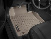Hyundai i 30 2012-2017 - Коврики резиновые с бортиком, передние, бежевые (WeatherTech) фото, цена