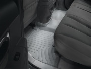 Hyundai Santa Fe 2006-2011 - Коврики резиновые с бортиком, задние , серые (WeatherTech) фото, цена