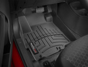 Mitsubishi Space Star 2013-2014 - Коврики резиновые с бортиком, передние, черные (WeatherTech) фото, цена