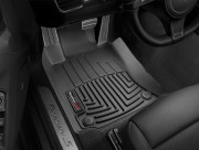 Porsche Panamera 2010-2017 - Коврики резиновые с бортиком,передние, черные (WeatherTech) фото, цена