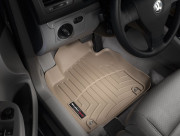 Volkswagen Eos 2007-2015 - Коврики резиновые с бортиком, передние, бежевые. (WeatherTech) фото, цена