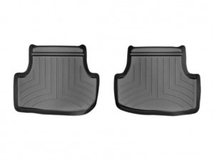 Volkswagen Golf 2013-2018 - Коврики резиновые с бортиком, задние, черные. (WeatherTech) фото, цена