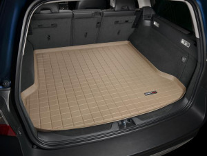 Volvo XC70 2007-2017 - Коврик резиновый в багажник, бежевый (WeatherTech) фото, цена