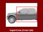 Ford F150 2011-2024 - Коврики резиновые с бортиком, передние, серые. (WeatherTech) фото, цена