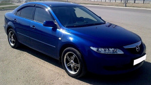 Mazda 6 2002-2007 - Дефлекторы окон (ветровики), комлект. (Cobra Tuning) фото, цена