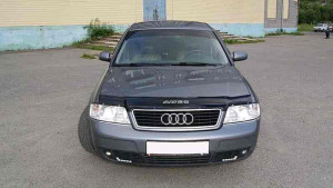 Audi A6 1997-2004 - Дефлектор капота (мухобойка). (VIP Tuning) фото, цена