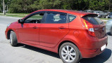 Hyundai accent коврики резиновые 2012