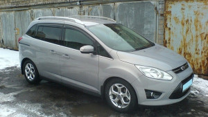 Ford C Max 2011-2014 - Дефлекторы окон (ветровики), комлект. (Cobra Tuning) фото, цена