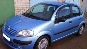 Citroen C3 2002-2009 - Дефлекторы окон (ветровики), комлект. (Cobra Tuning) фото, цена