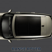 Land Rover Range Rover 2013-2015 - Рейлинги продольные, к-т 2 шт, cерые (LR) фото, цена