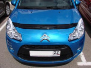 Citroen C3 2009-2015 - Дефлектор капота (мухобойка) (SIM) фото, цена