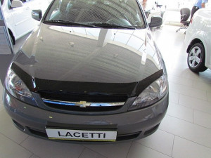 Chevrolet Lacetti 2004-2013 - Дефлектор капота (мухобойка) htb (SIM) фото, цена