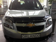 Chevrolet Orlando 2010-2015 - Дефлектор капота (мухобойка) (SIM) фото, цена