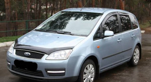 Ford C Max 2003-2007 - Дефлектор капота (мухобойка) (SIM) фото, цена