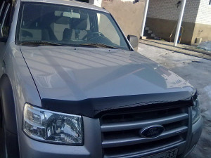 Ford Ranger 2009-2011 - Дефлектор капота (мухобойка) (SIM) фото, цена
