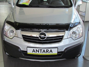 Opel Antara 2006-2012 - Дефлектор капота (мухобойка), темный. (SIM) фото, цена