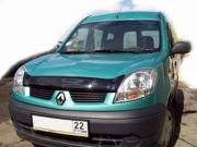 Renault Kangoo 2003-2008 - Дефлектор капота (мухобойка), темный. (SIM) фото, цена